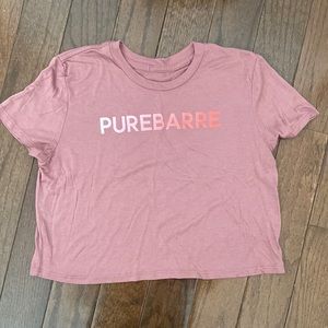 Pure barre crop top